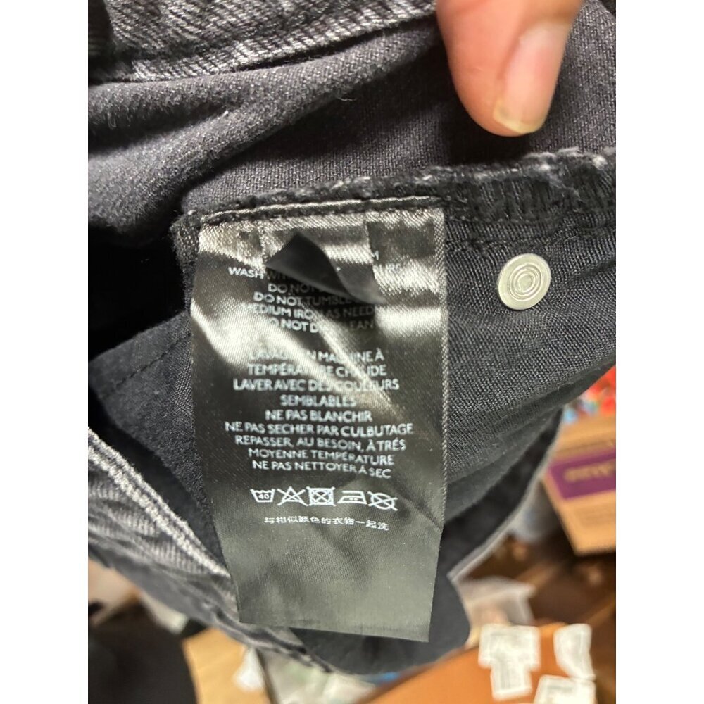 Urban Outfitters BDG Denim Jeans Mom High Rise Black Size 27 - Picture 9 of 10